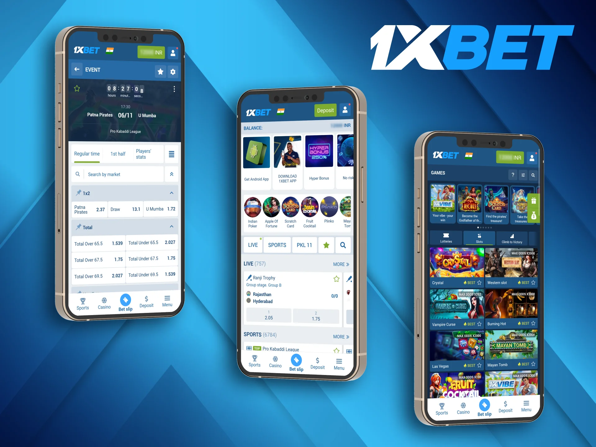 Updating the 1Xbet application is easy on both Android and iOS devices.