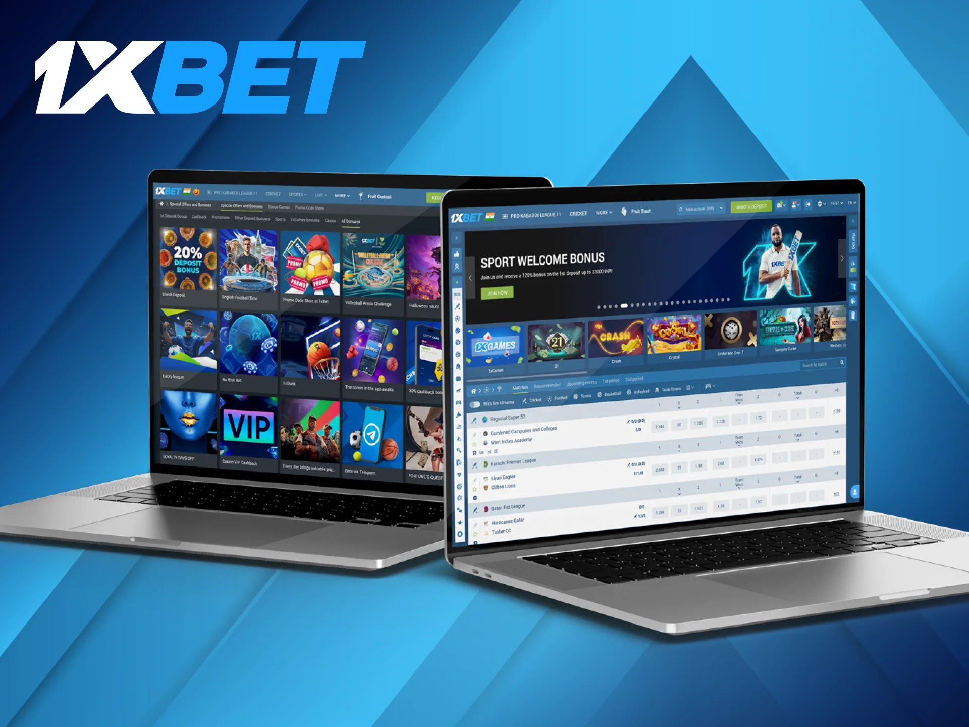 1xBet website App