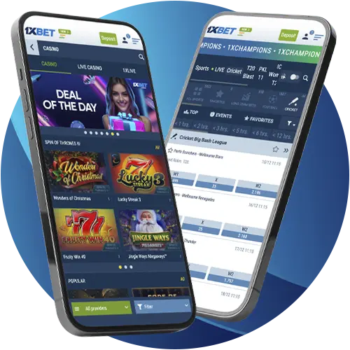 1xBet is one of the best casinos where betting on all popular sports disciplines is available in addition to games.