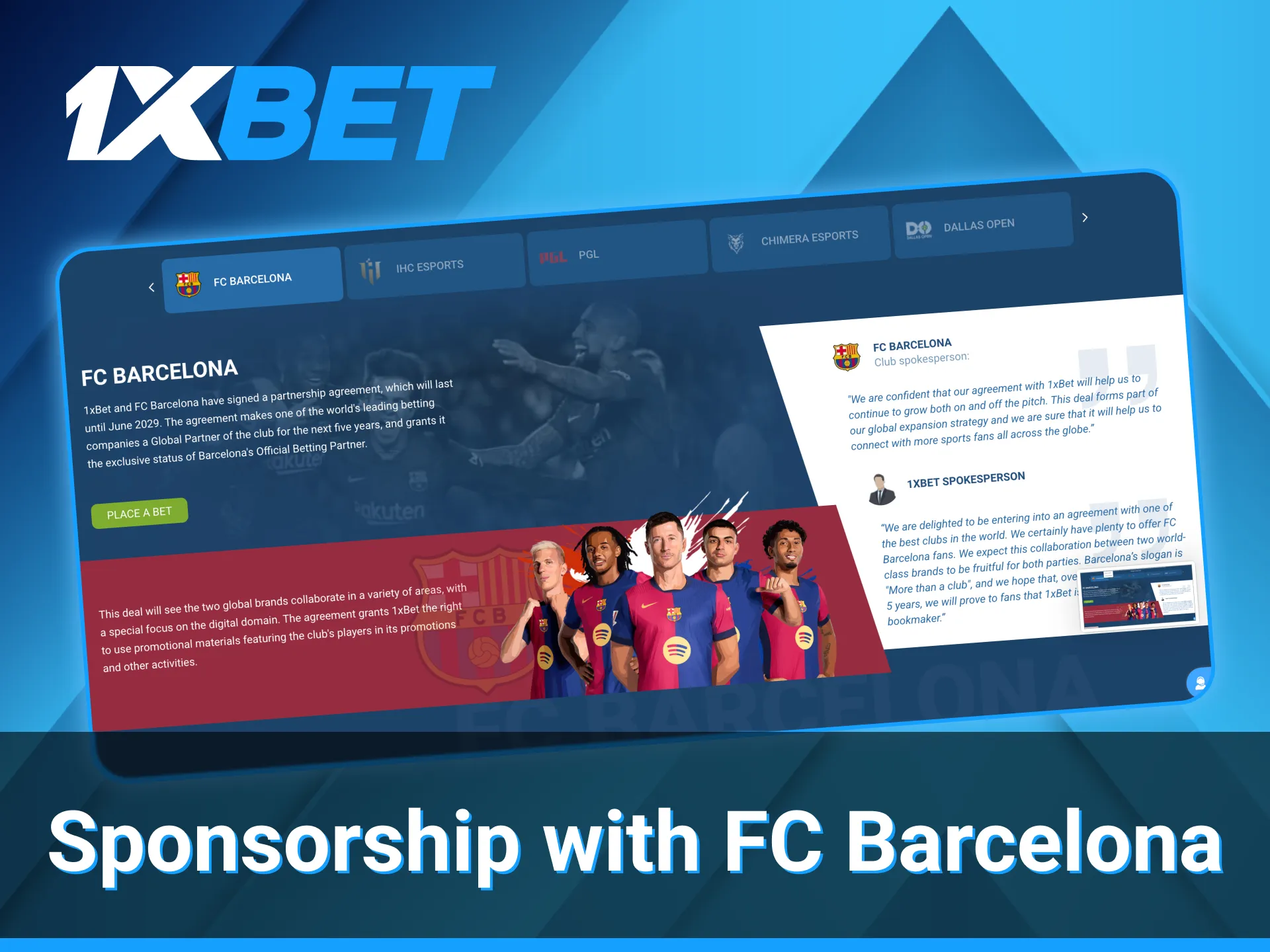 FCB is one of the most popular football clubs around the world.