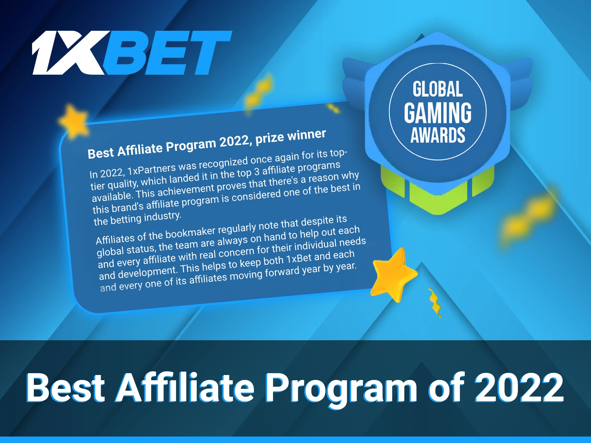 The 1xBet affiliate program has been regarded as one of the greatest.