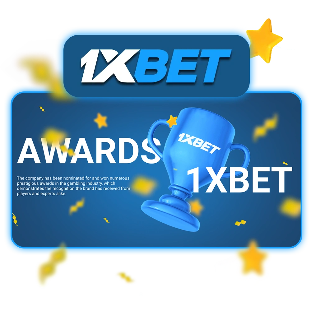 1xBet platform won numerous renowned gaming awards.