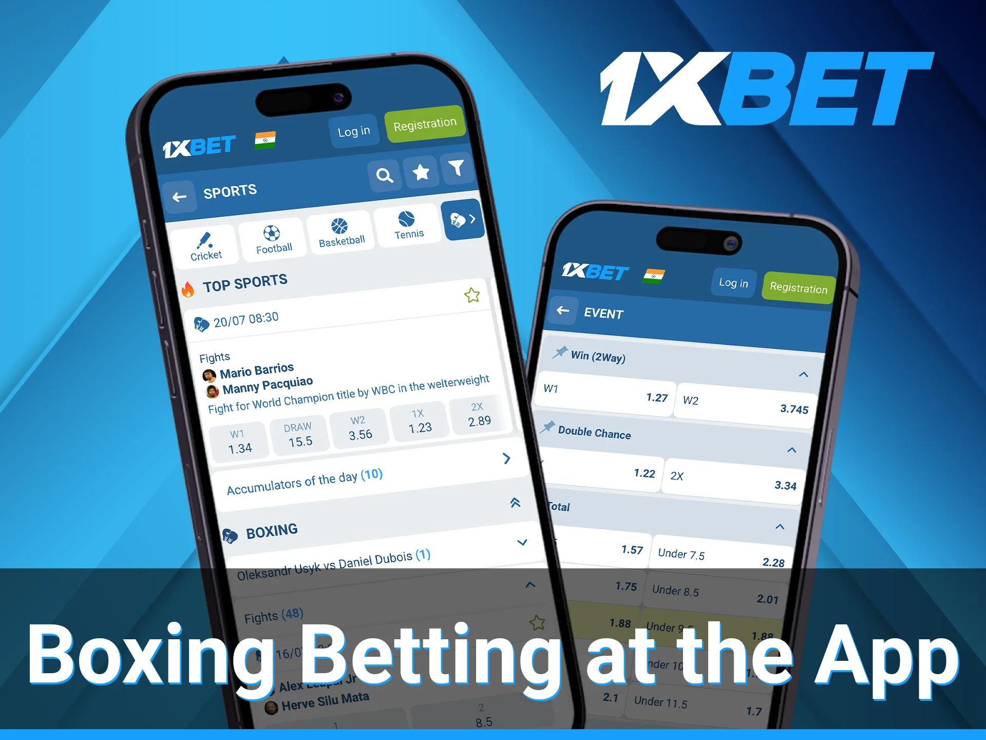 The 1xBet mobile application helps bettors stay updated on the scores and odds of the boxing encounters they have wagered on.