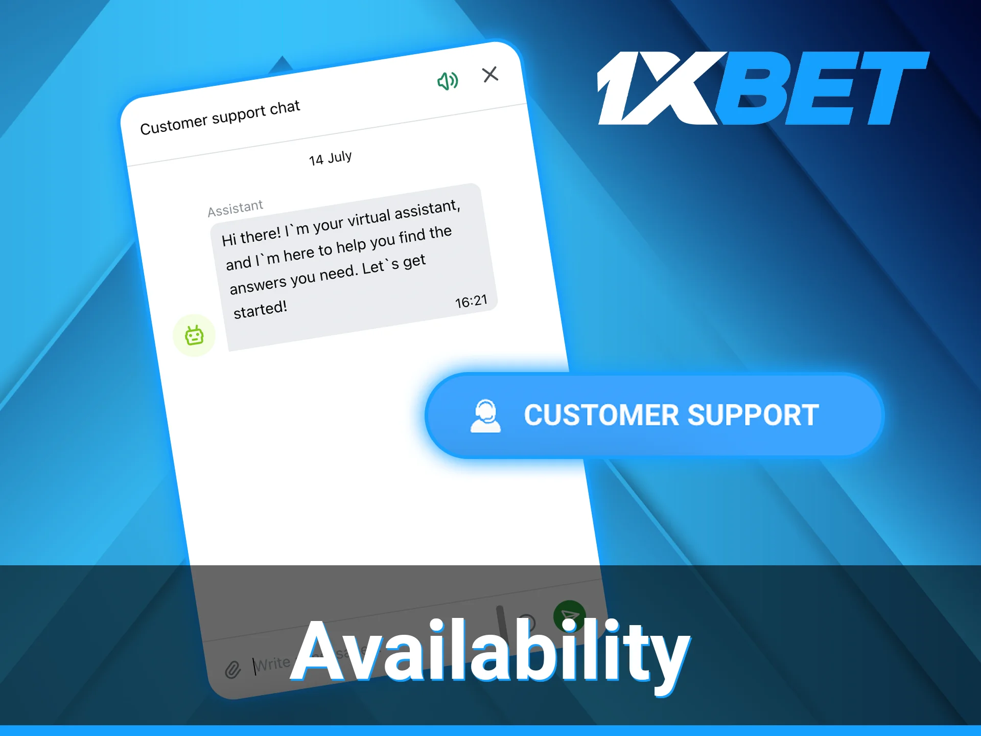 The 1xBet customer support team is available 24/7 to assist clients with any questions or issues they may have.