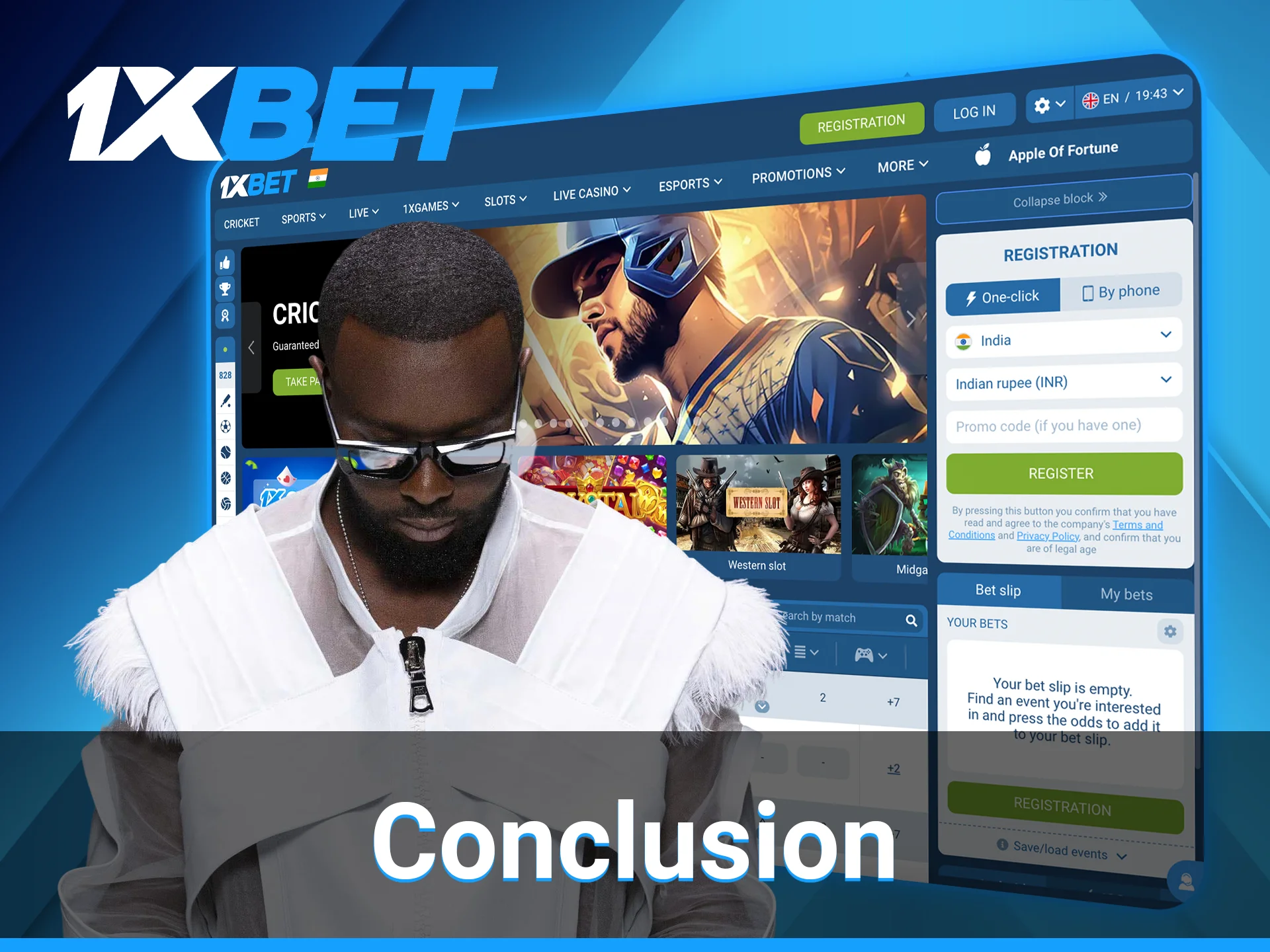 1xBet is delighted to cooperate with Gims.