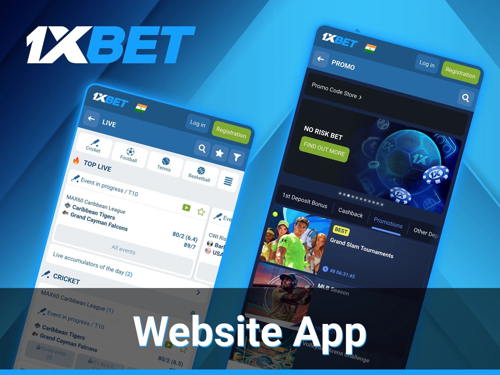 1xBet website App.