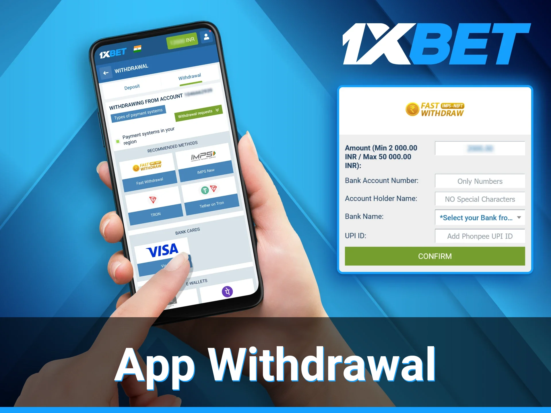 Withdrawing winnings via the 1xBet app is a good option for gamblers who prefer to play on their mobile devices.