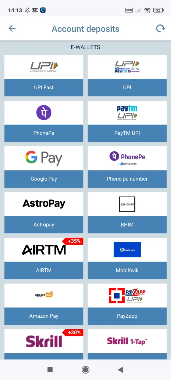To get their winnings, 1xBet users can choose a convenient withdrawal method from many available.