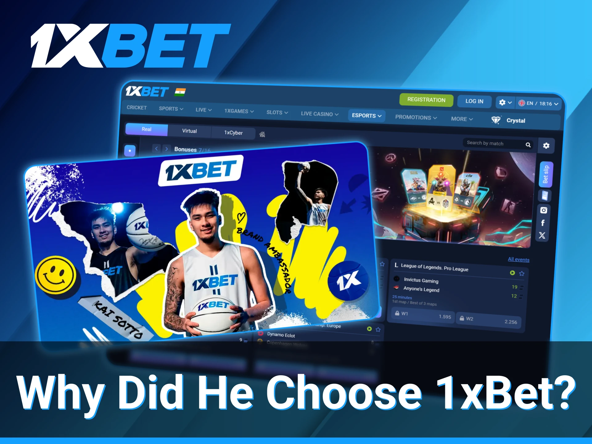 Kai Sotto chose 1xBet to inspire young athletes and support the growth of basketball in Asia.