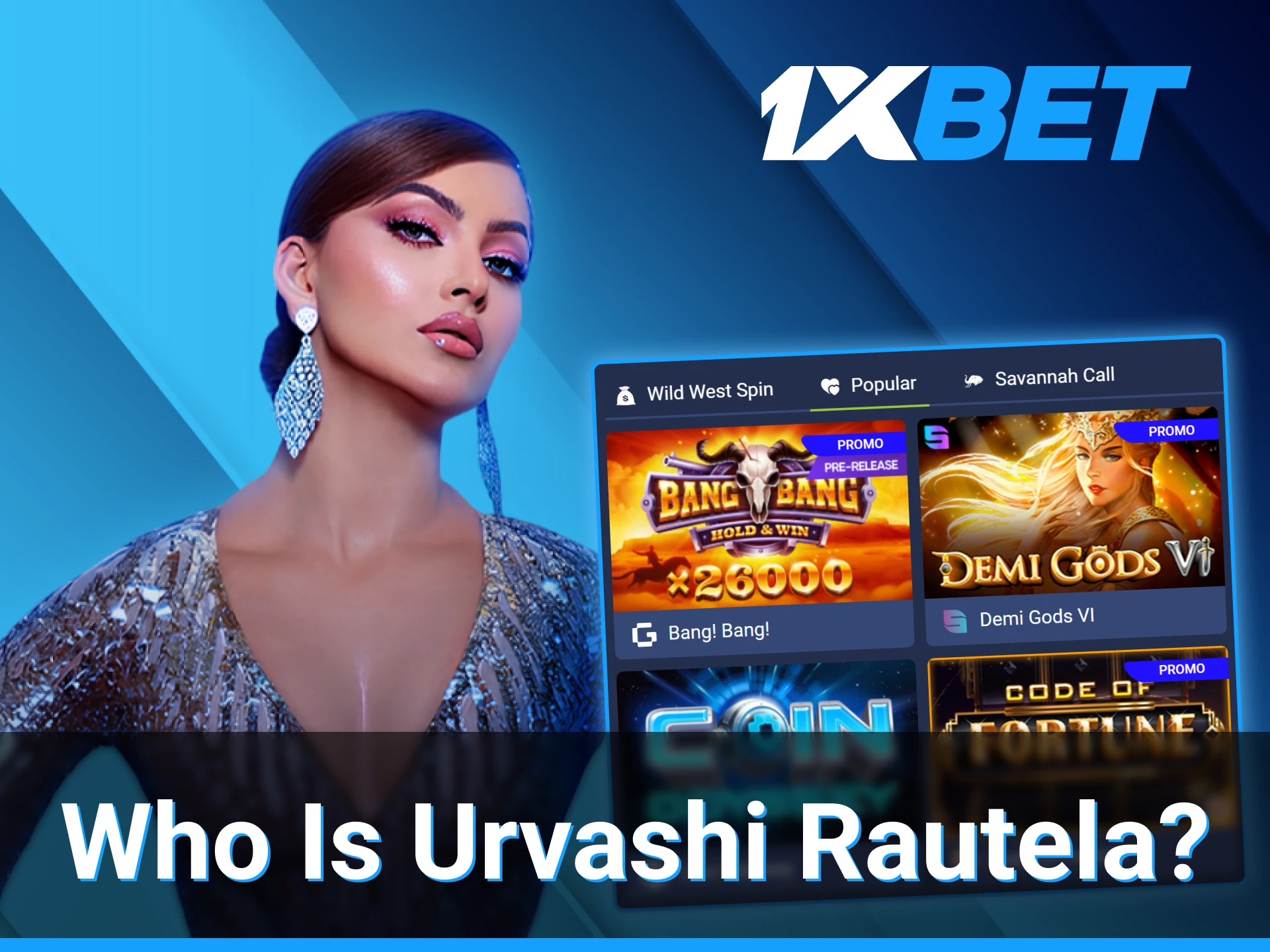 Discover the journey of Urvashi Rautela, 1xBet ambassador and international beauty queen with Bollywood success.